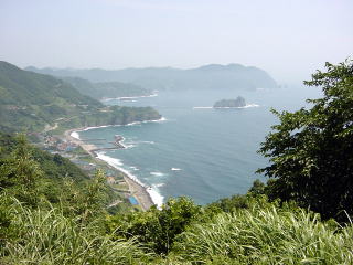 山と海と両方あるのが日本の景色の美しさです