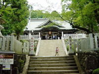 筑波山神社拝殿。