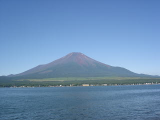 富士山真正面!